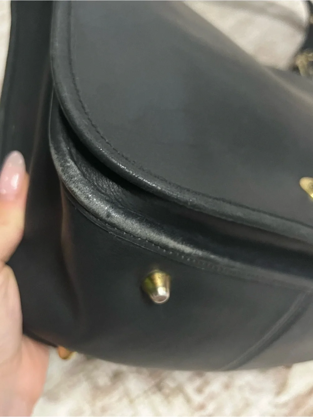 Vintage Coach Stewardess Bag